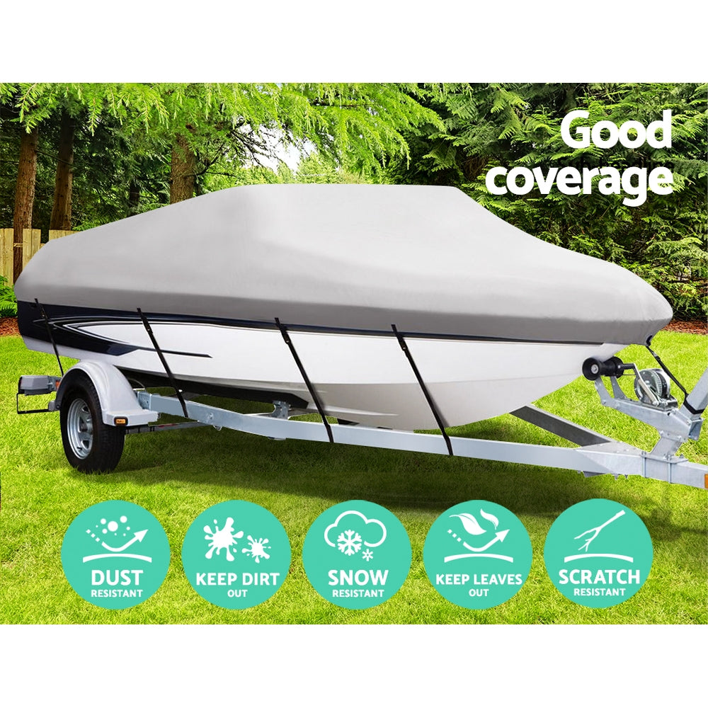 Seamanship 14- 16ft Boat Cover Trailerable Marine Grade 600D-2