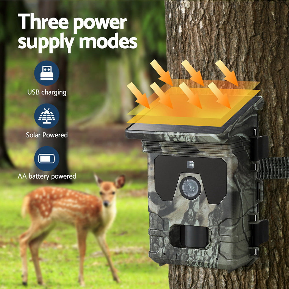 UL-tech Solar Trail Camera 4K 50MP Wildlife-4