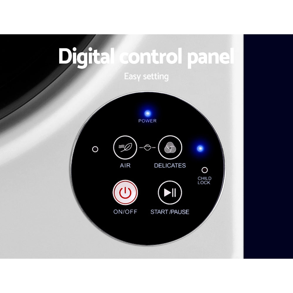 Devanti Tumble Dryer 5kg Fully Auto Black-3