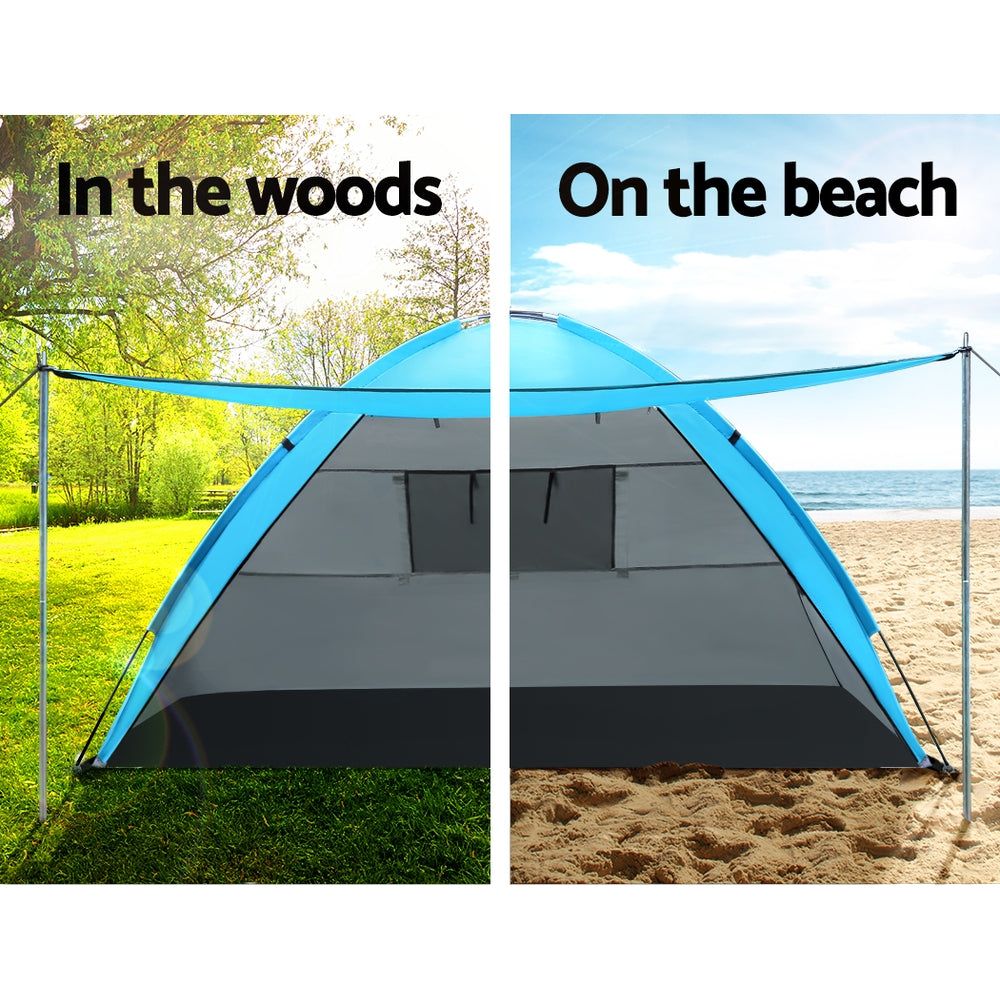 Weisshorn Camping Tent Beach Portable Hiking Sun Shade Shelter Fishing 4 Person-5