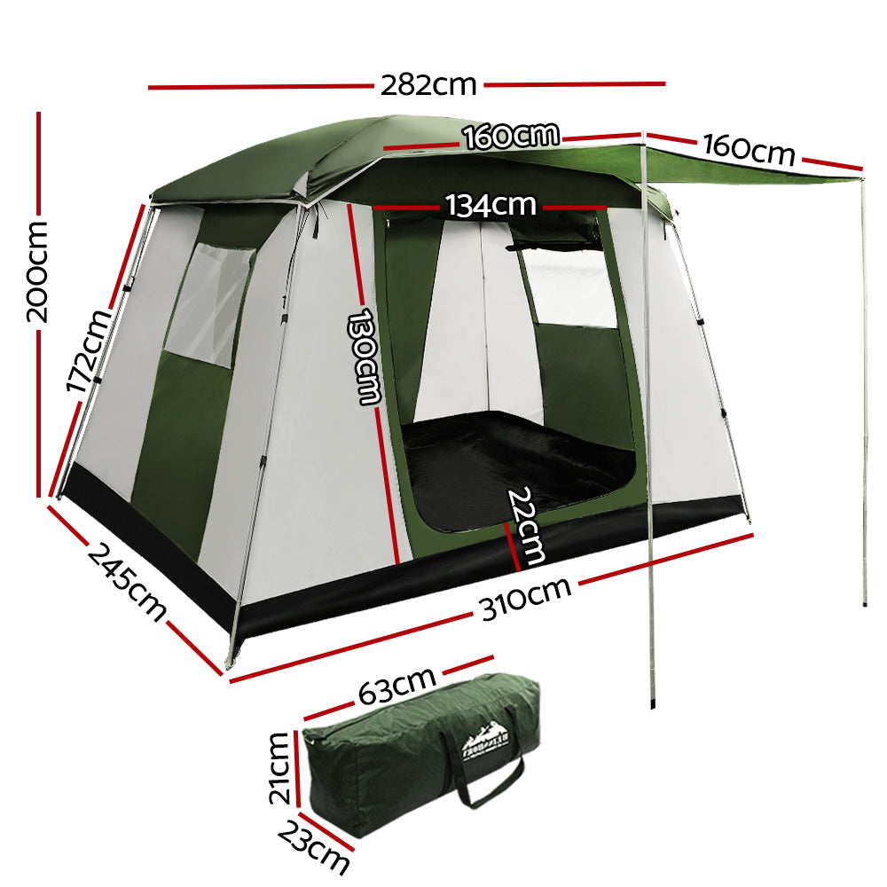 Weisshorn Camping Tent 6 Person Tents Family Hiking Dome-1