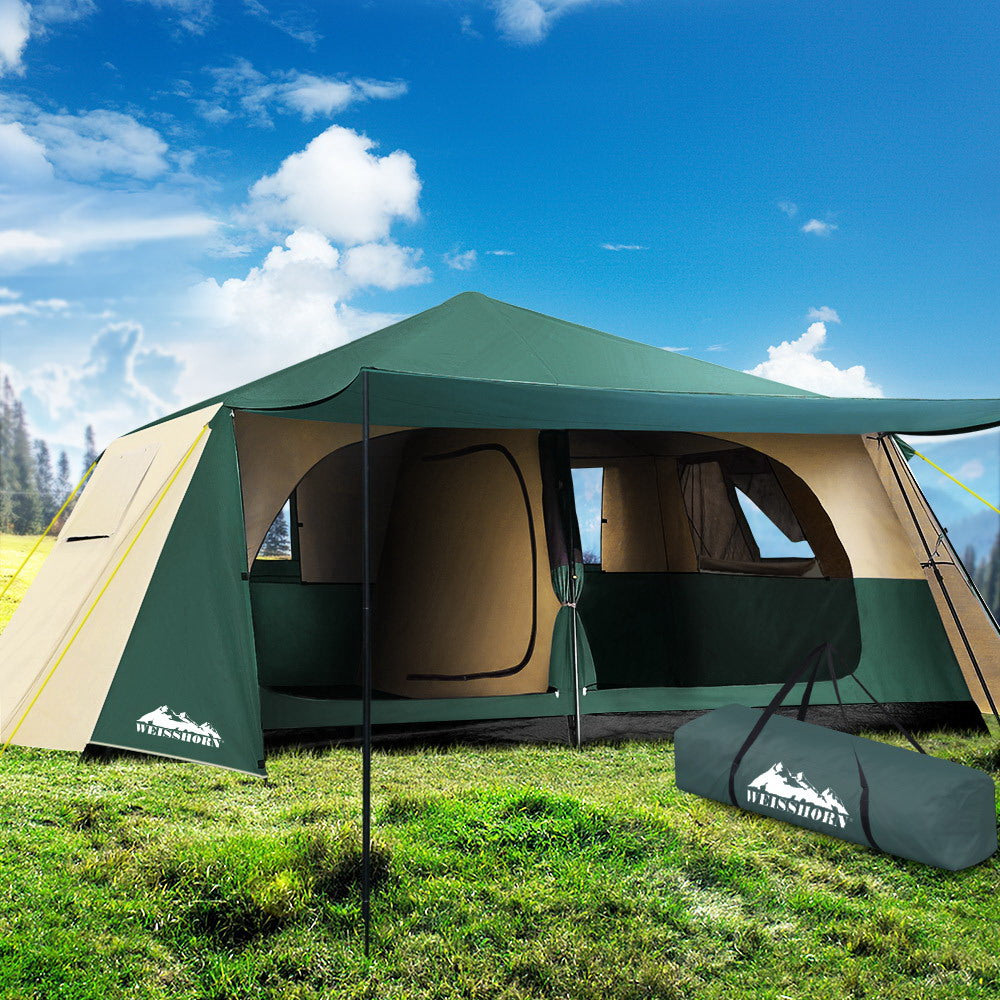 Weisshorn Instant Up Camping Tent 8 Person Pop up Tents Family Hiking Dome Camp-6