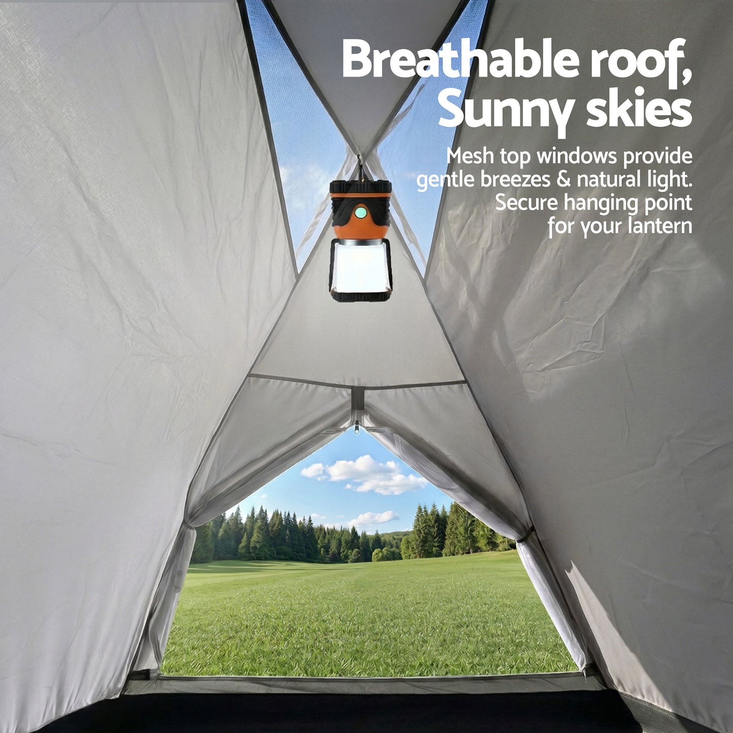 Weisshorn 2 Person Instant Pop Up Camping Tent Automatic Waterproof Hiking Beach