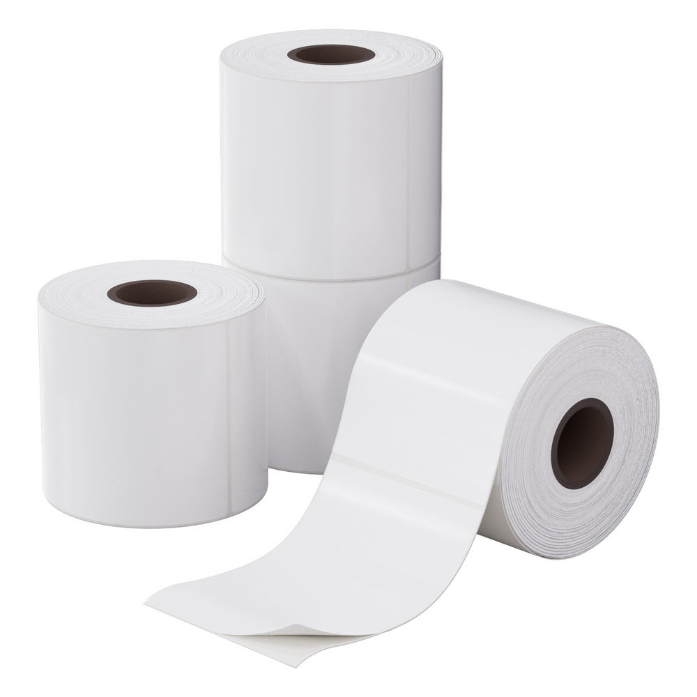 4 Rolls Direct Thermal Labels Paper Printer Paper BarcodeÂ Shipping Stickers-0