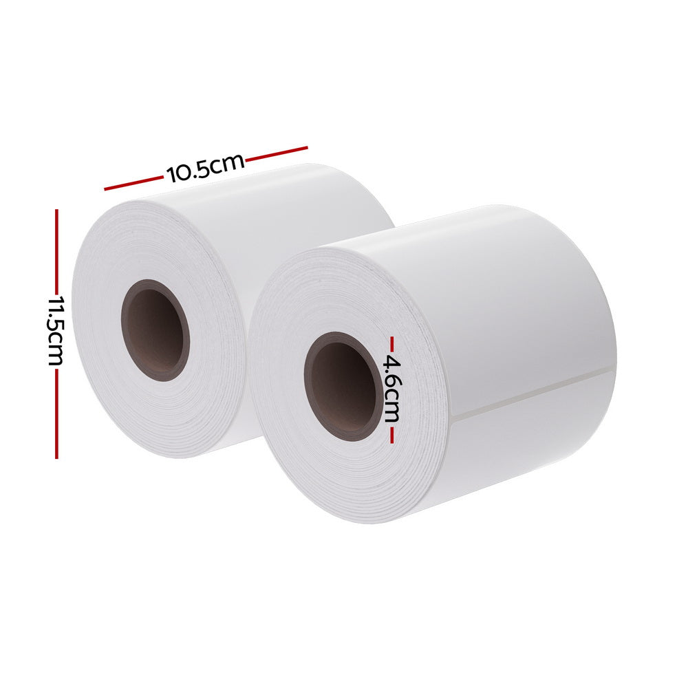 4 Rolls Direct Thermal Labels Paper Printer Paper BarcodeÂ Shipping Stickers-1