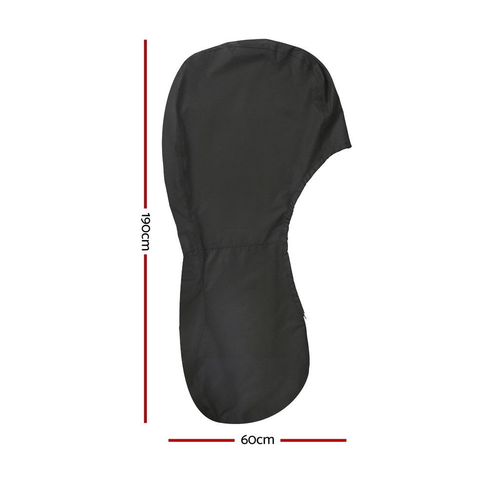 Seamanship Full Outboard Boat Motor Engine Cover Dust Rain Protection 100hp -150hp 600D Black-1