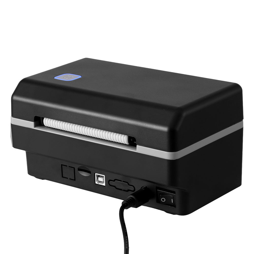 Thermal Label Printer Shipping Address Barcode USB Label Maker with Stand-2