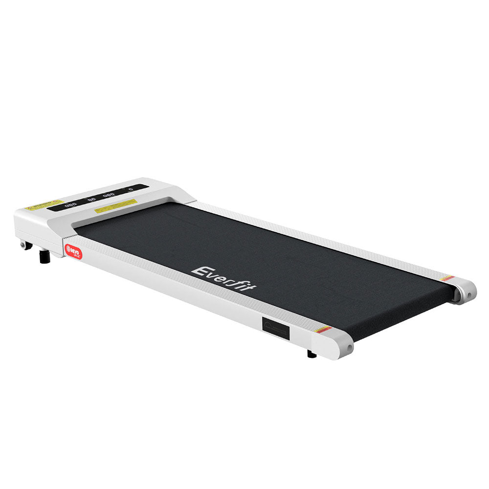 Everfit Treadmill Electric Walking Pad Under Desk Home Gym Fitness 360mm White-0