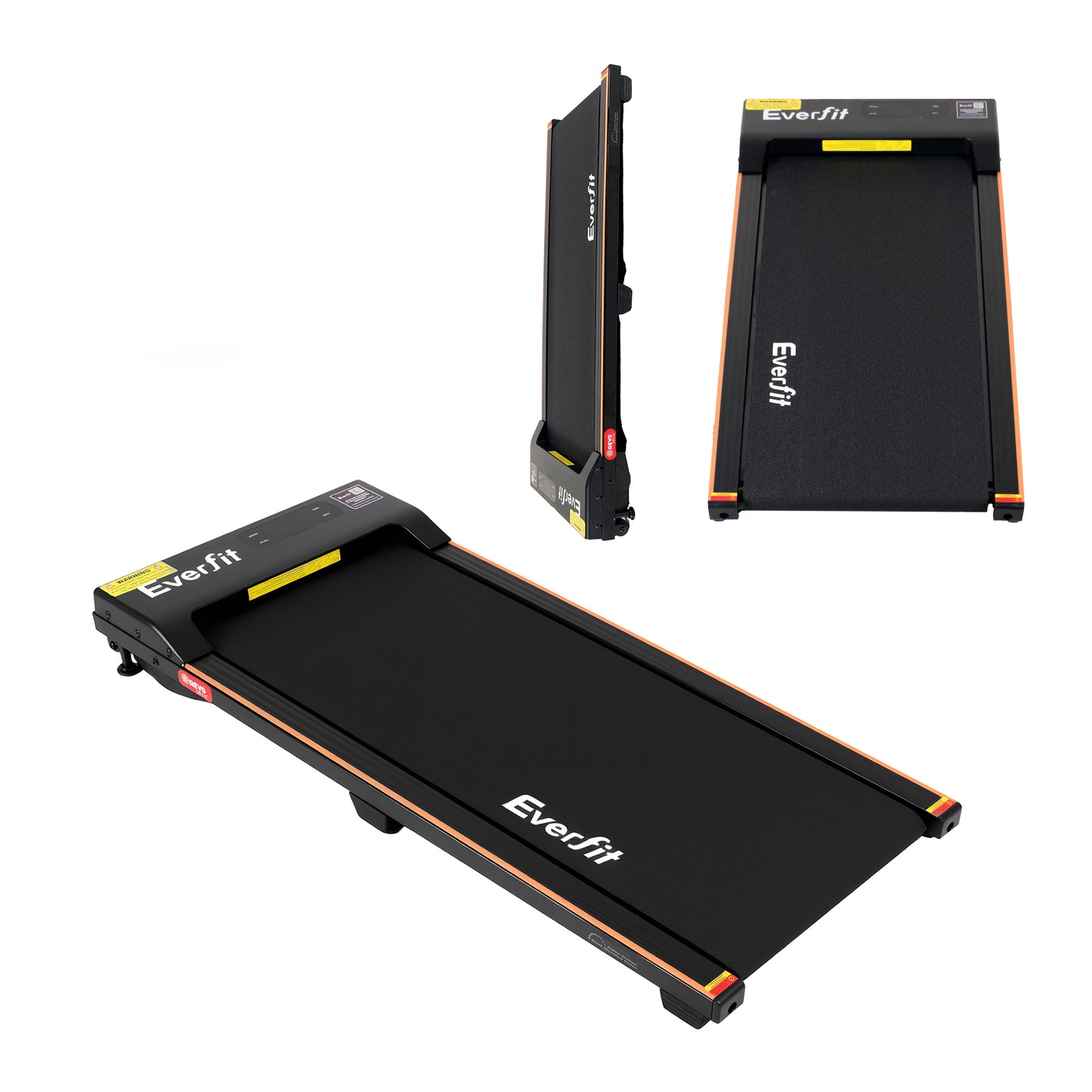 Everfit 3 in 1 Walking Pad Treadmill 12% Incline Under Desk Treadmills for Home Gym With 38cm Wide Belt