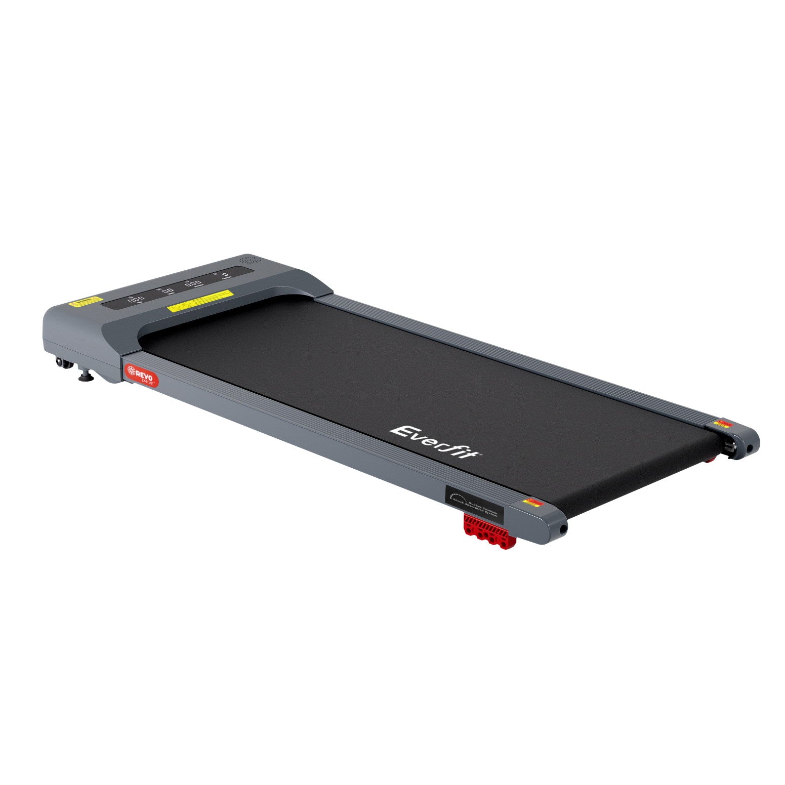 Everfit Treadmill Electric Walking Pad Incline Under Desk Home Gym 380mm Grey-0