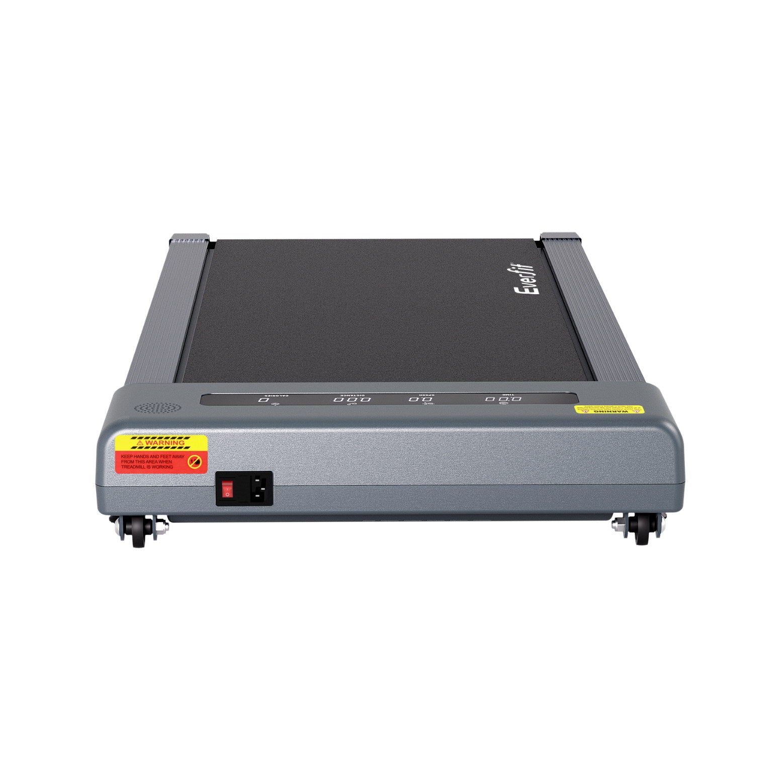 Everfit Treadmill Electric Walking Pad Incline Under Desk Home Gym 380mm Grey-2