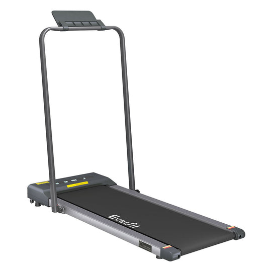 Everfit Treadmill Electric Walking Pad Under Desk Home Gym Fitness 380mm Grey-0