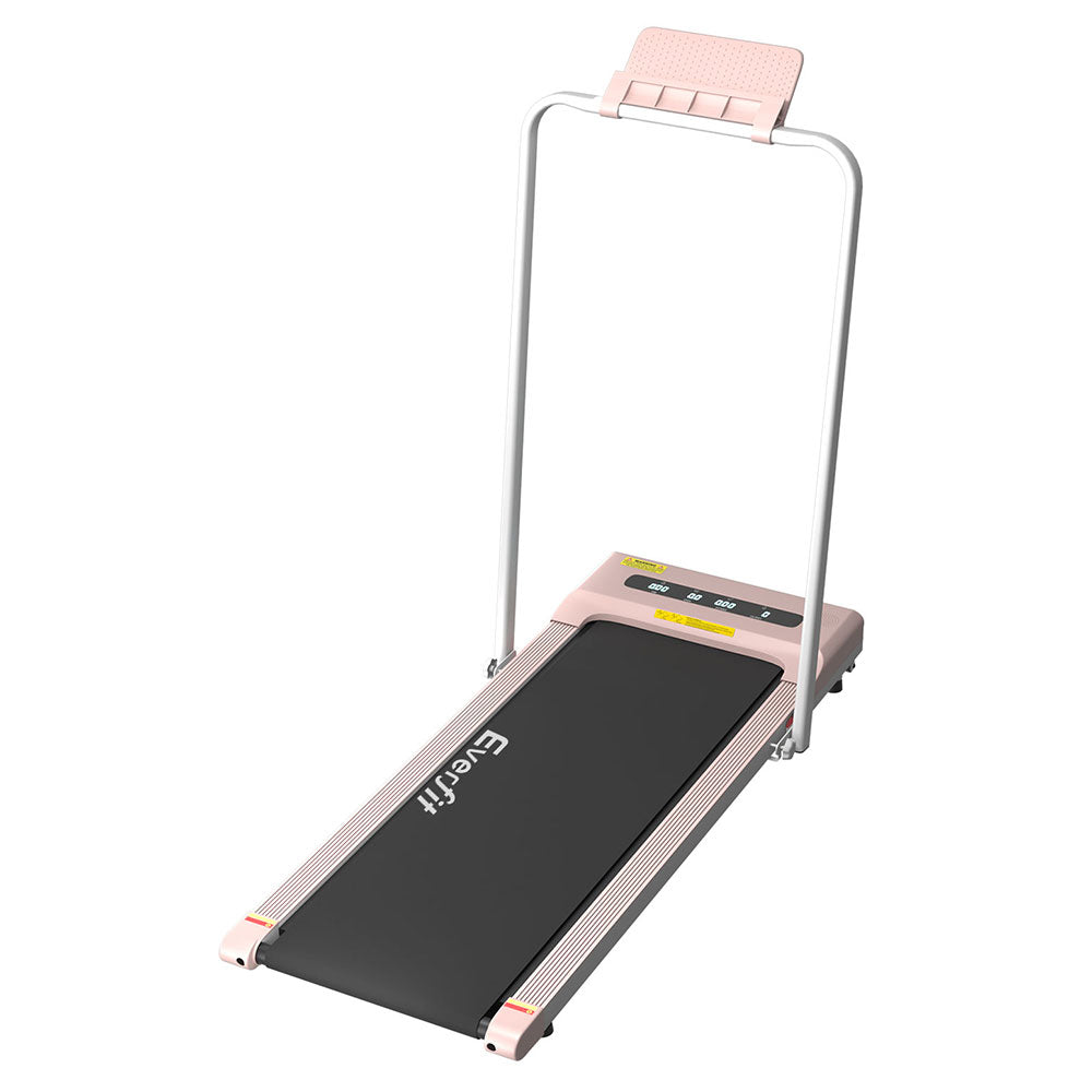 Everfit Treadmill Electric Walking Pad Under Desk Home Gym Fitness 380mm Pink-3