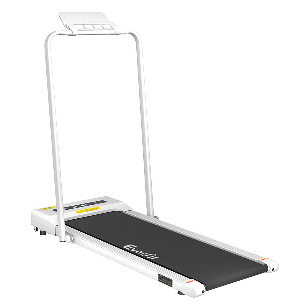 Everfit Treadmill Electric Walking Pad Under Desk Home Gym Fitness 380mm White-0