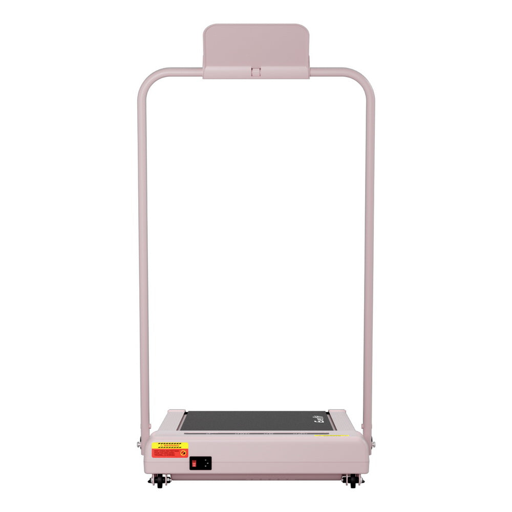 Everfit Treadmill Electric Walking Pad Incline Under Desk 380mm Pink-2
