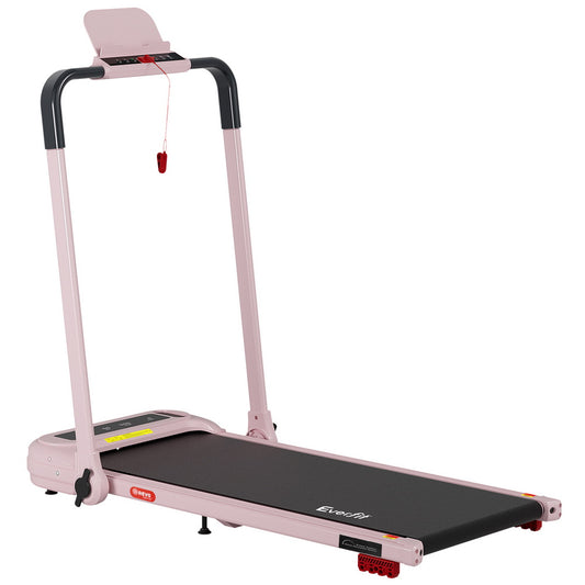 Everfit Treadmill Electric Walking Pad with Incline Foldable for Home Gym Pink-0