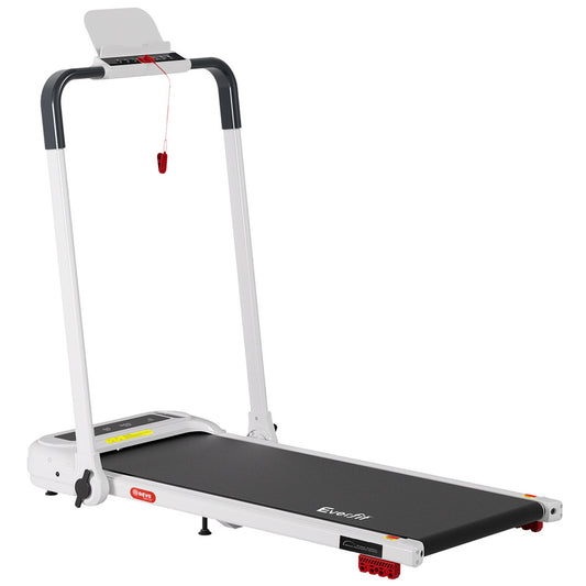 Everfit Treadmill Electric Walking Pad with Incline Foldable for Home Gym White-0