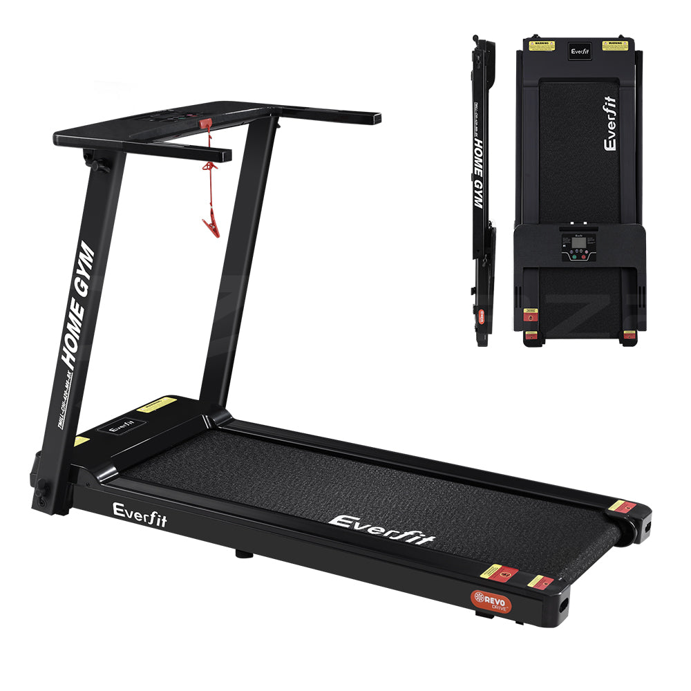 Everfit Treadmill Electric Home Gym Fitness Exercise Fully Foldable 420mm Black-0