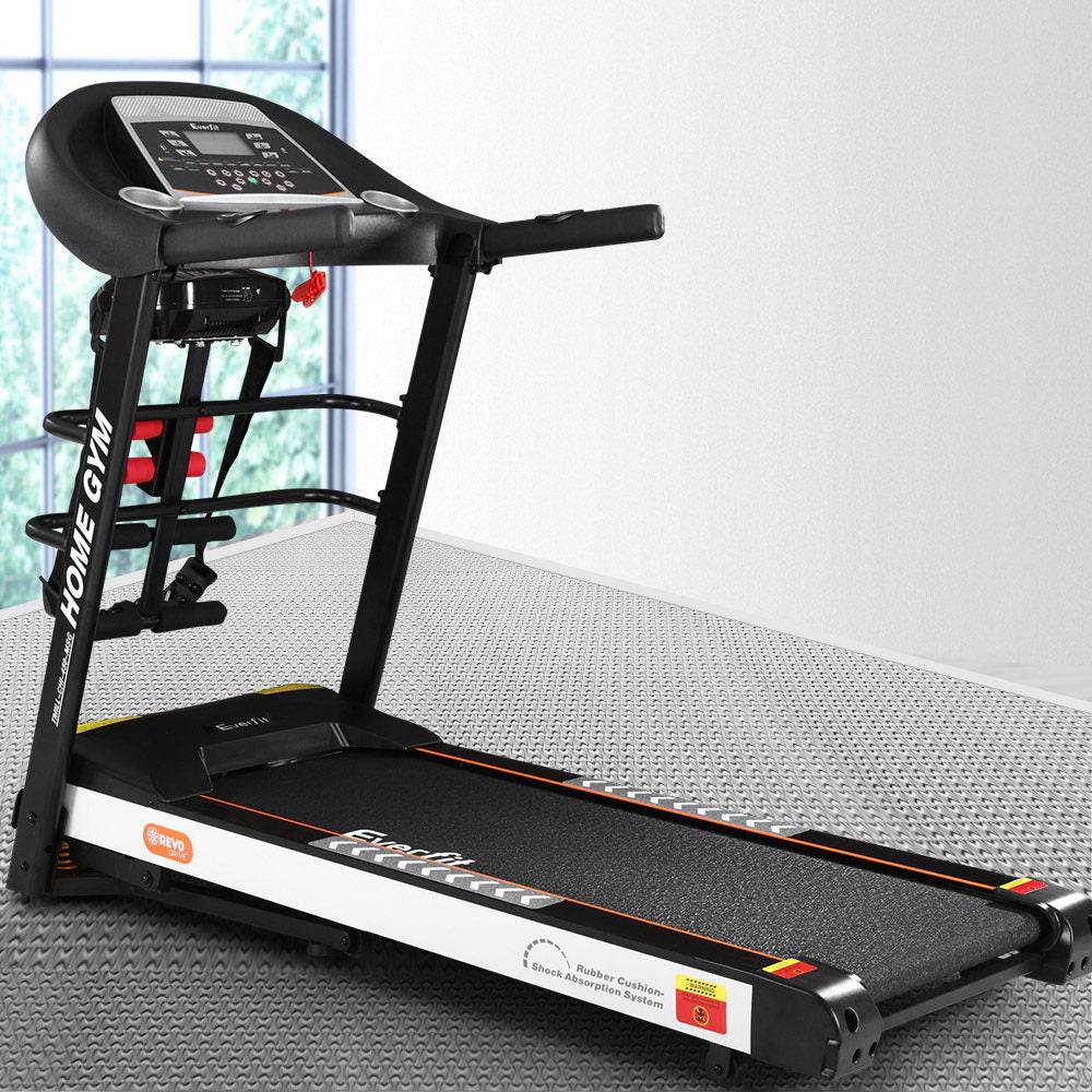 Everfit Treadmill Electric Home Gym Fitness Exercise Machine w/ Massager 450mm-6