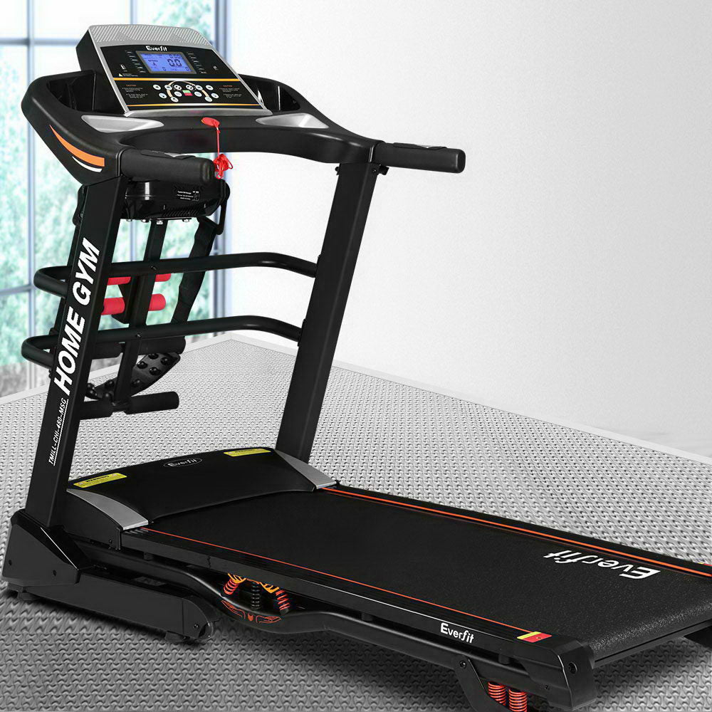 Everfit Treadmill Electric Home Gym Fitness Exercise Machine w/ Massager 480mm-7