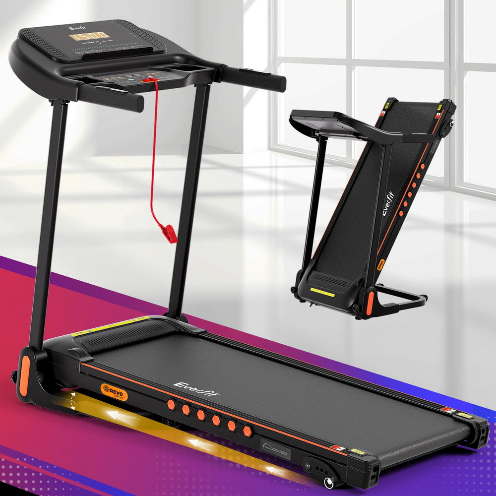 Everfit Treadmill Electric Home Gym Fitness Exercise Equipment Incline 390mm-6