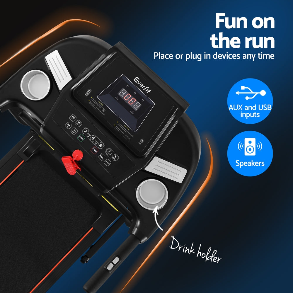 Everfit Treadmill Electric Home Gym Fitness Exercise Equipment Incline 400mm-4