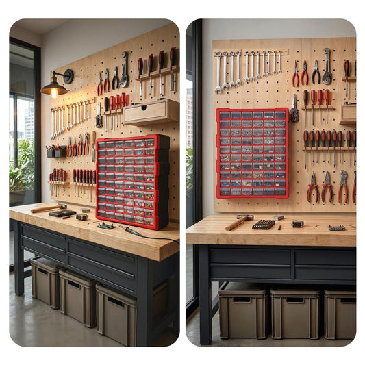 Giantz 60-Drawer Tool Storage Cabinet, Anti-Drop Hardware Organizer Storage Box