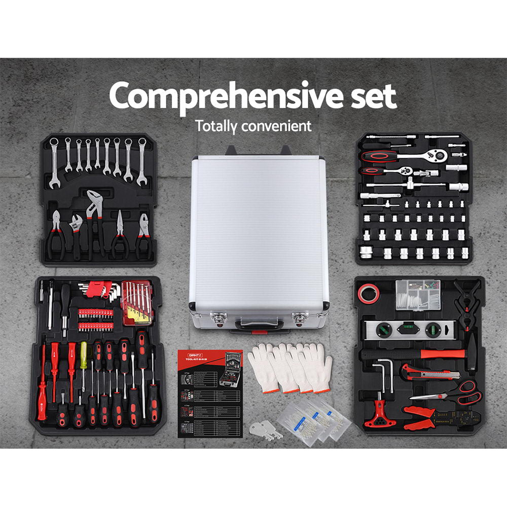 Giantz 786pcs Tool Kit Trolley Case Mechanics Box Toolbox Portable DIY Set-5