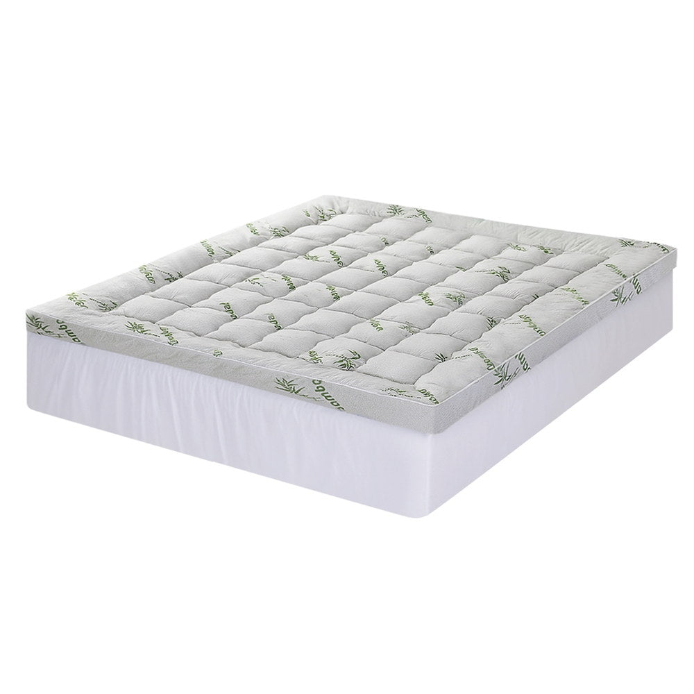 Giselle Mattress Topper 11cm Pillowtop toppers Bamboo King-0
