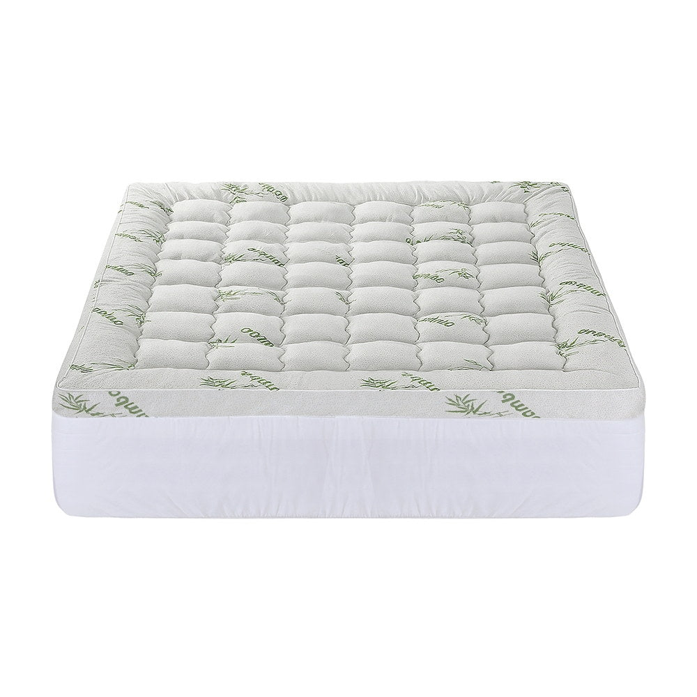 Giselle Mattress Topper 11cm Pillowtop toppers Bamboo King-2