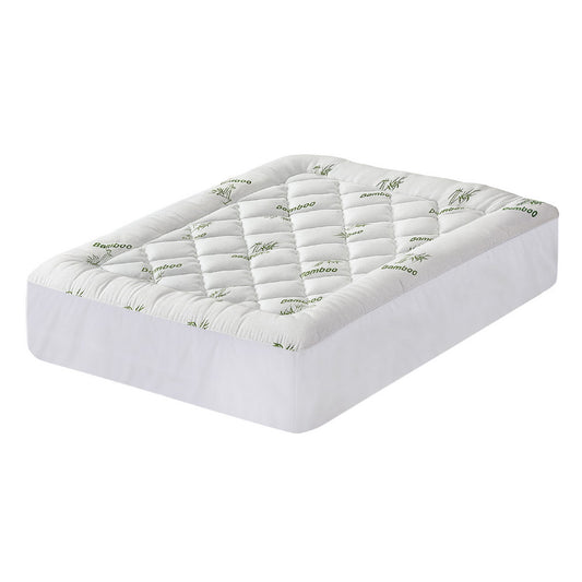 Giselle Mattress Topper 5cm Pillowtop toppers Bamboo Double-0