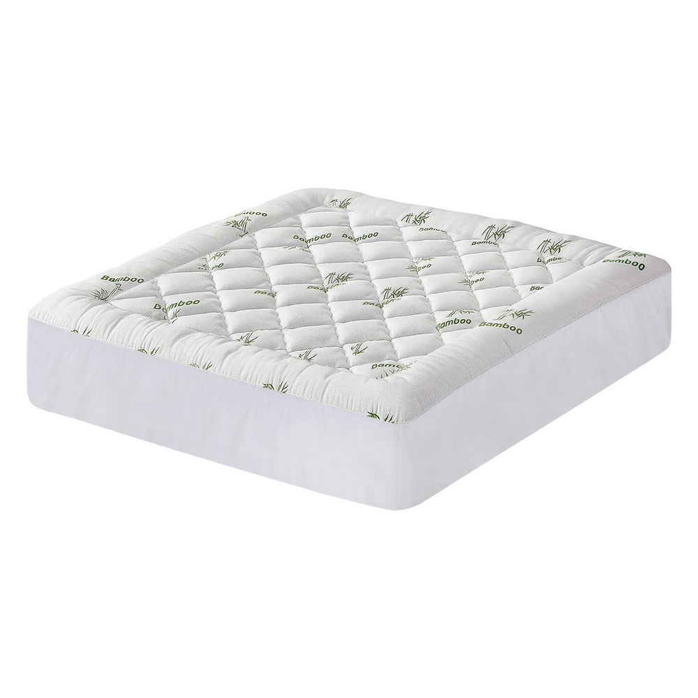 Giselle Mattress Topper 5cm Pillowtop toppers Bamboo King-0
