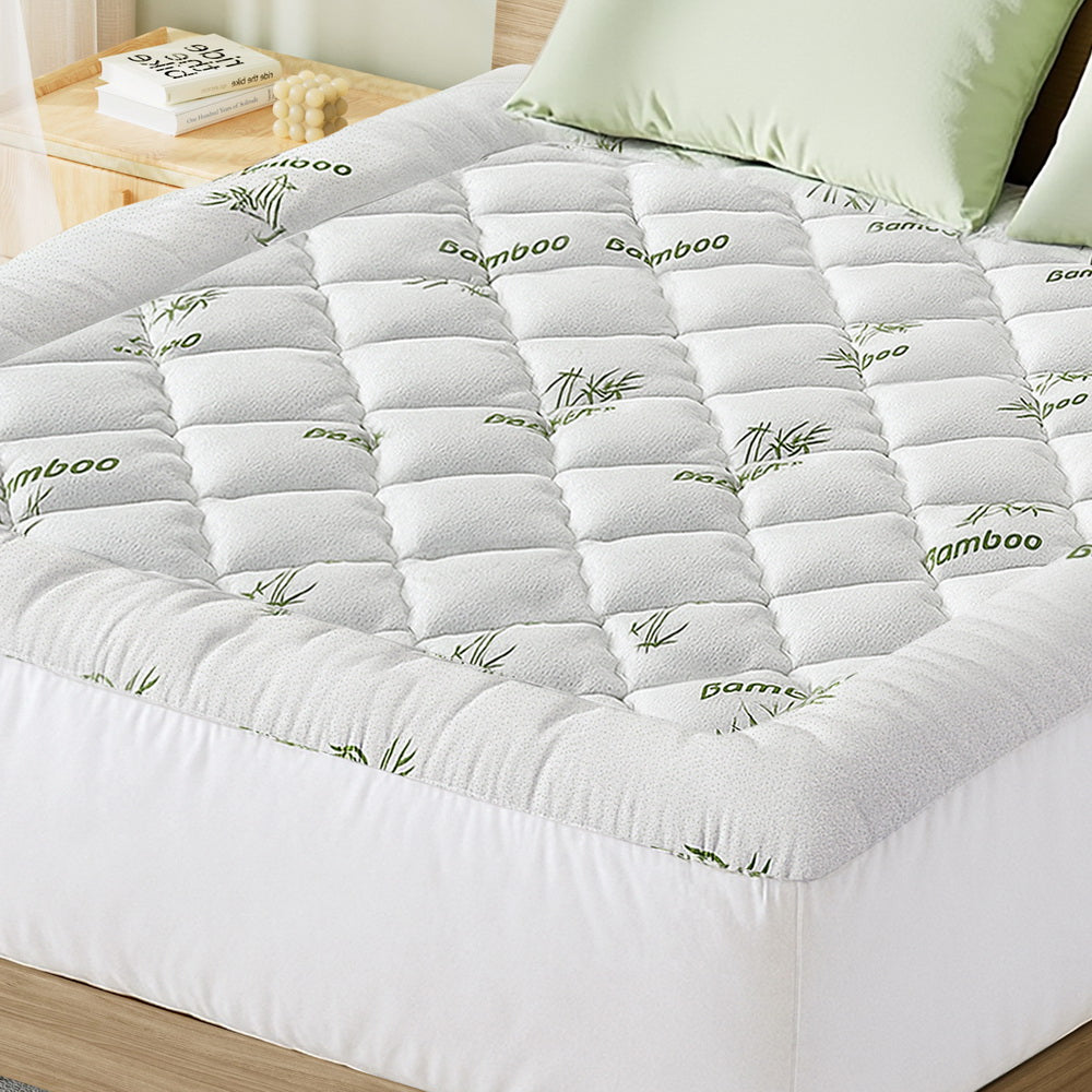 Giselle Mattress Topper 5cm Pillowtop toppers Bamboo King-6