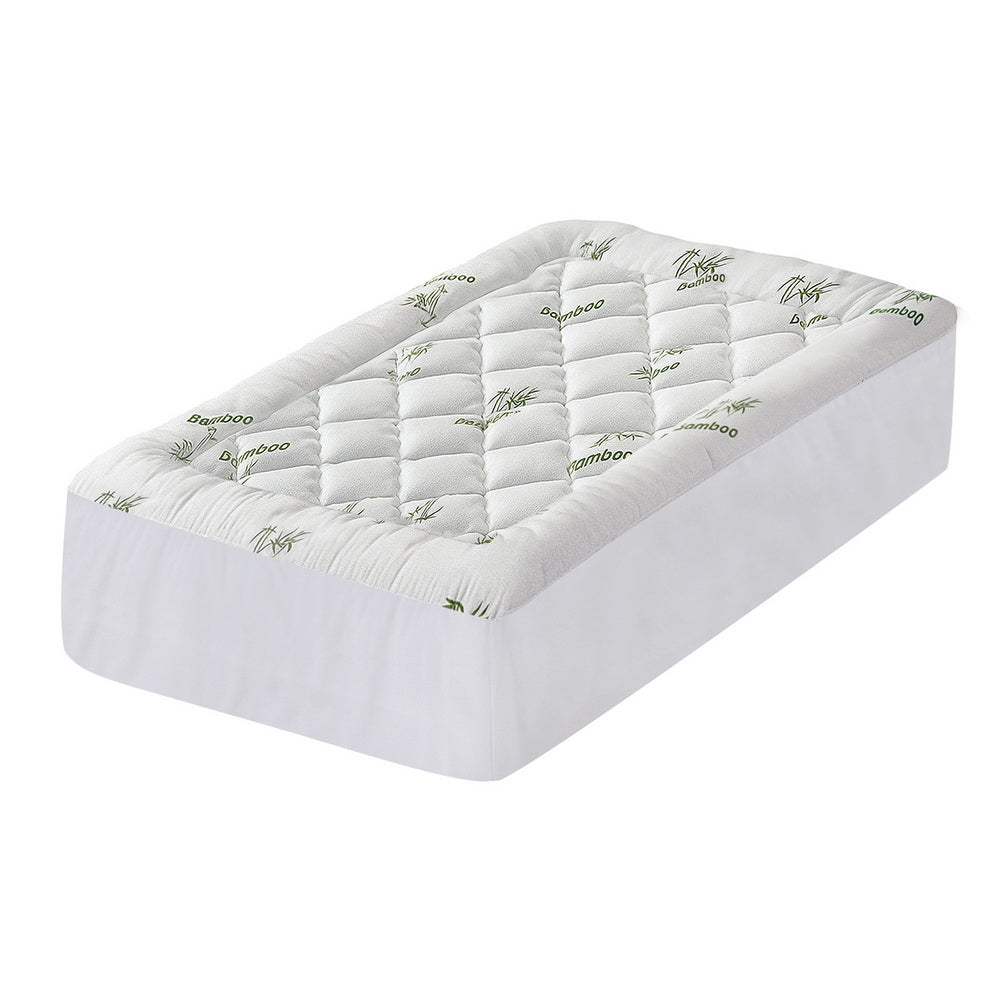Giselle Mattress Topper 5cm Pillowtop toppers Bamboo King Single-0