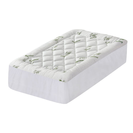 Giselle Mattress Topper 5cm Pillowtop toppers Bamboo King Single-0