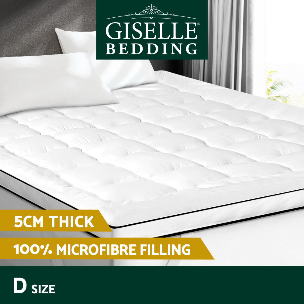 Giselle Bedding Mattress Topper Pillowtop - Double-2