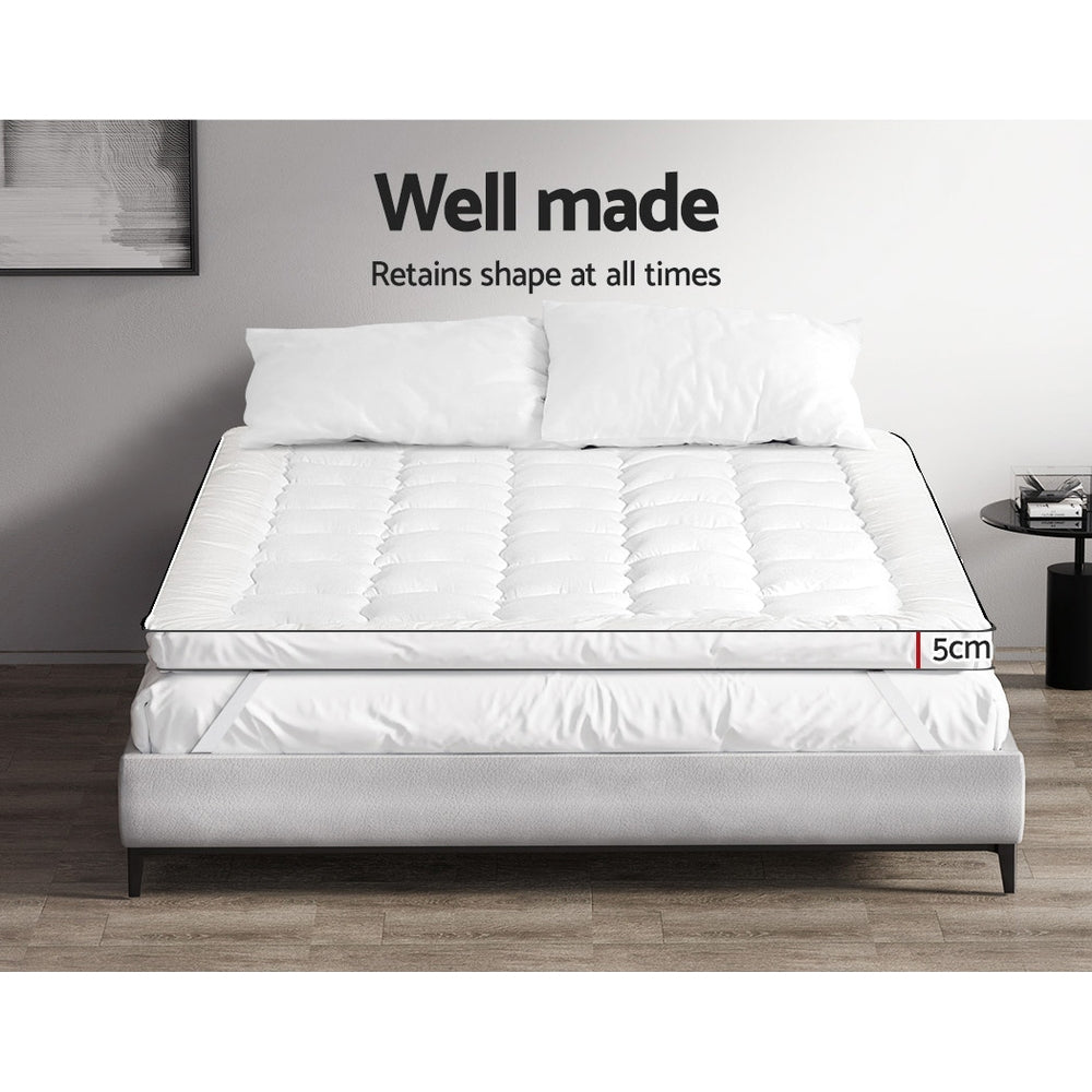 Giselle Bedding Mattress Topper Pillowtop - Single-6