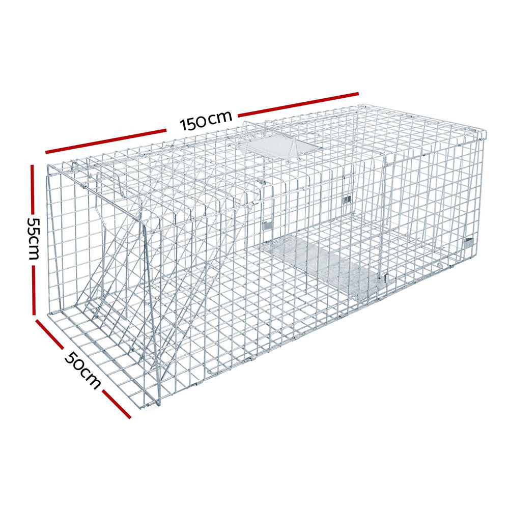 Gardeon Animal Trap Cage Possum 150x50cm-1