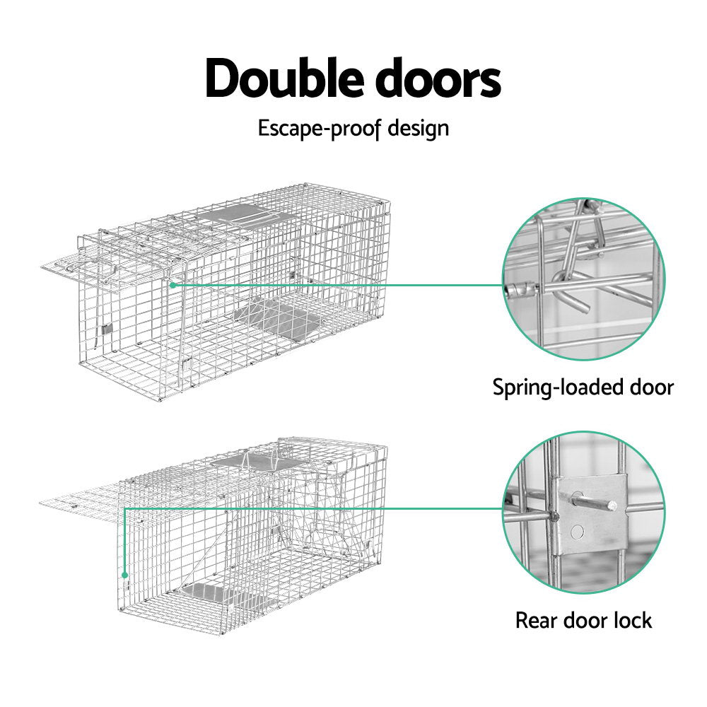 Gardeon Animal Trap Cage Possum 79x28cm-3