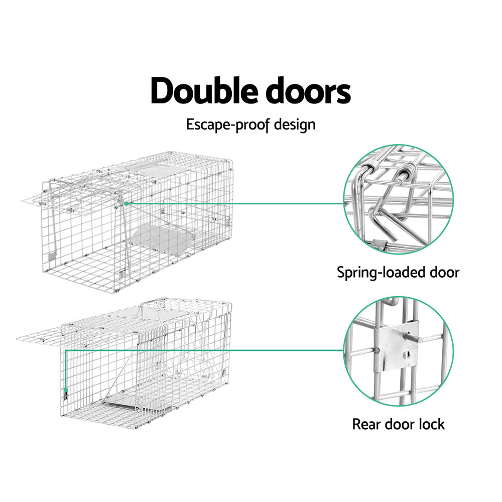 Gardeon Animal Trap Cage Possum 66x23cm-3