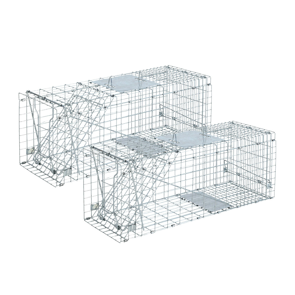 Gardeon 2x Animal Trap Cage Possum 66x23cm-0