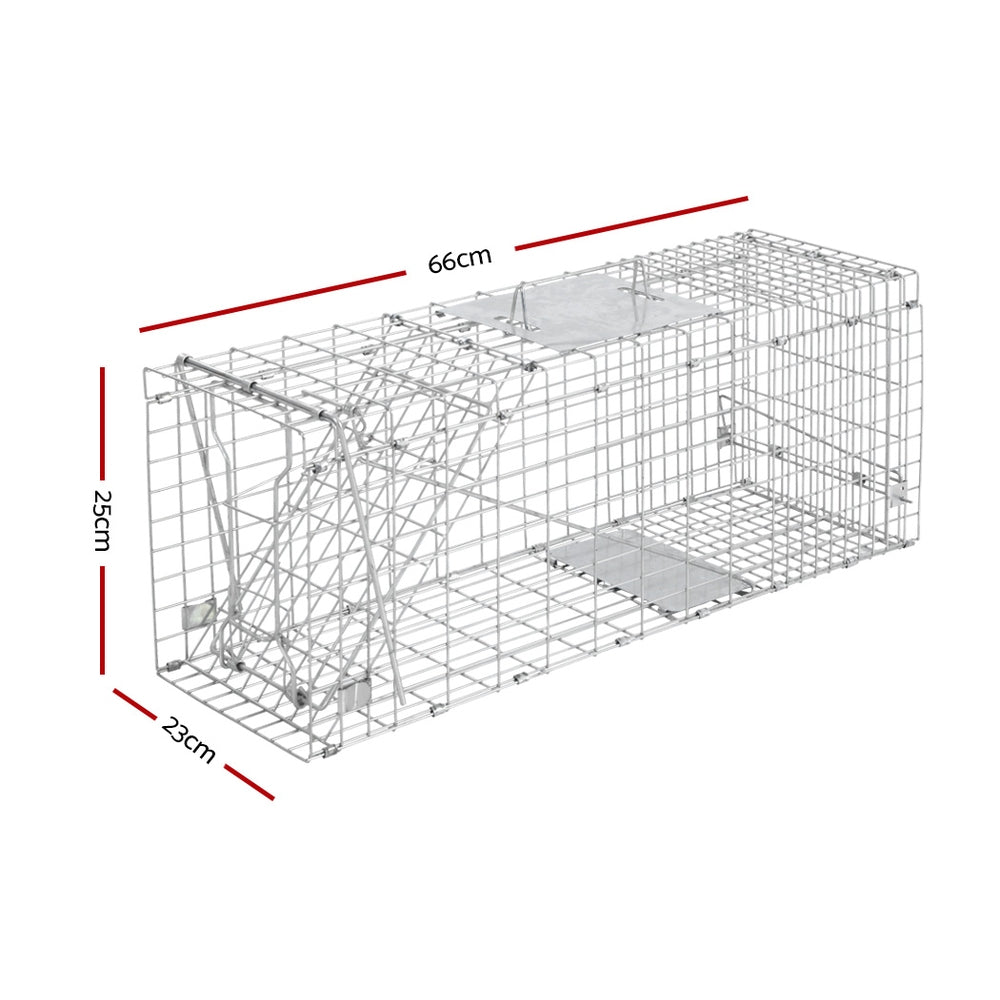 Gardeon 2x Animal Trap Cage Possum 66x23cm-1