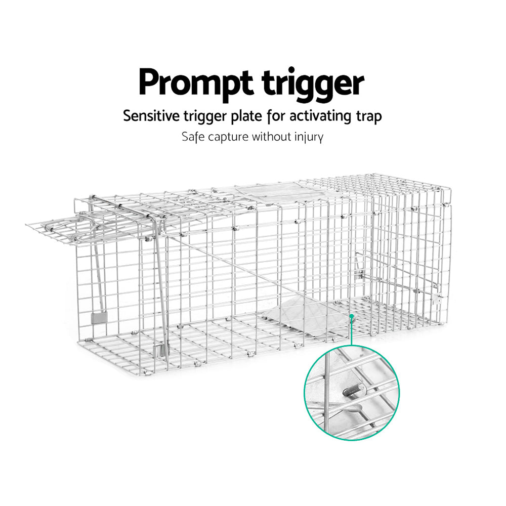 Gardeon Animal Trap Cage Possum 94x34cm-4