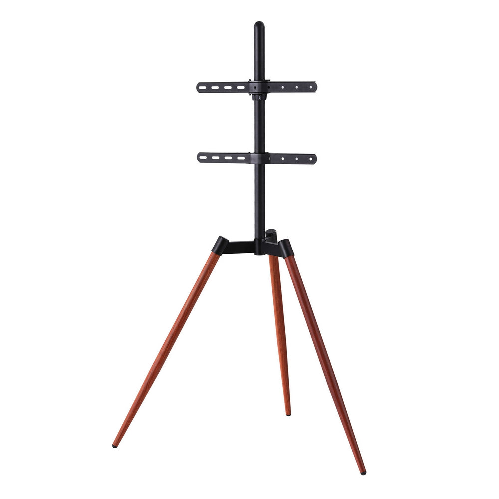 Artiss TV Stand 32-65 inch LED LCD Screen Wooden Tripod Easel Height Adjustable-0