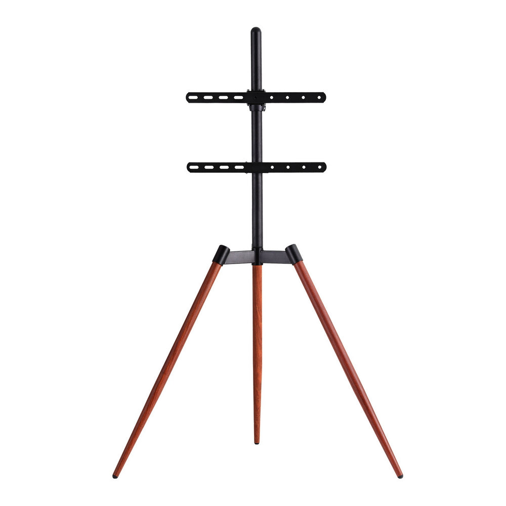 Artiss TV Stand 32-65 inch LED LCD Screen Wooden Tripod Easel Height Adjustable-3