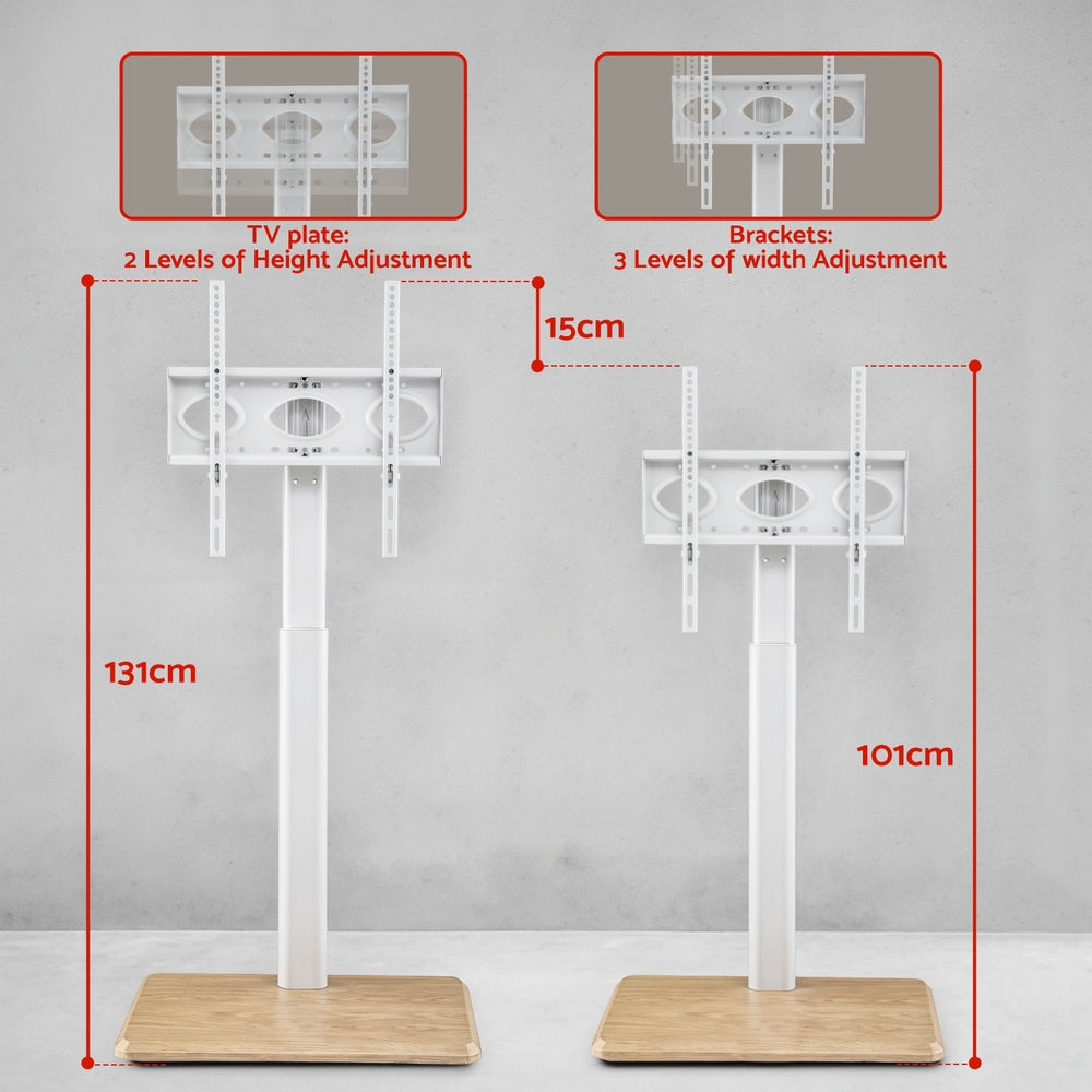 Artiss TV Stand 24-55" Swivel Height Adjustable Floor Mount for TVs-6