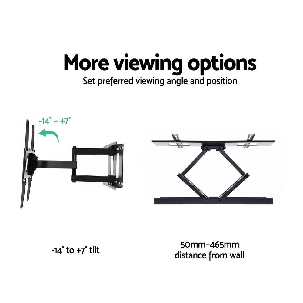 Artiss TV Wall Mount Bracket for 32"-70" LED LCD Full Motion Dual Strong Arms-2