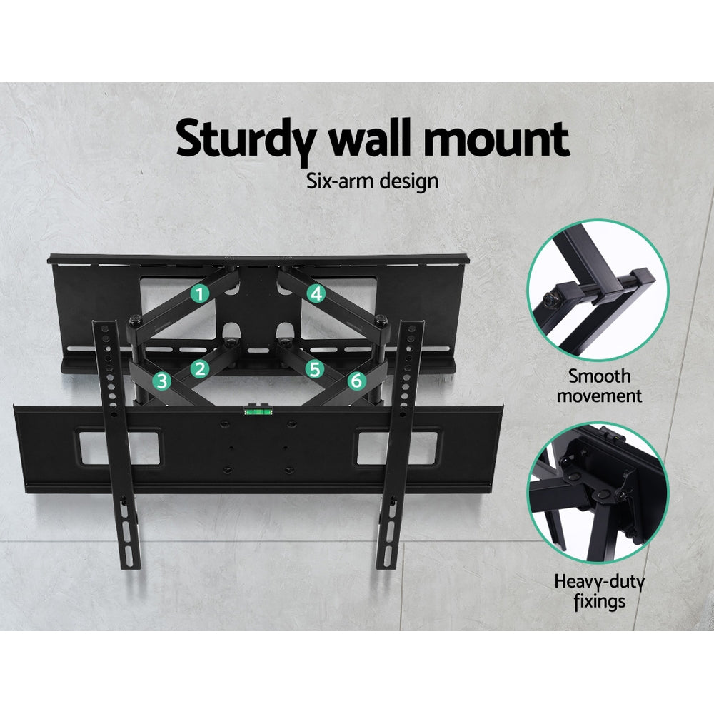 Artiss TV Wall Mount Bracket for 32"-70" LED LCD Full Motion Dual Strong Arms-5