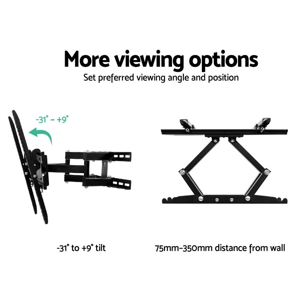 Artiss TV Wall Mount Bracket for 23"-55" LED LCD Full Motion Dual Strong Arms-2