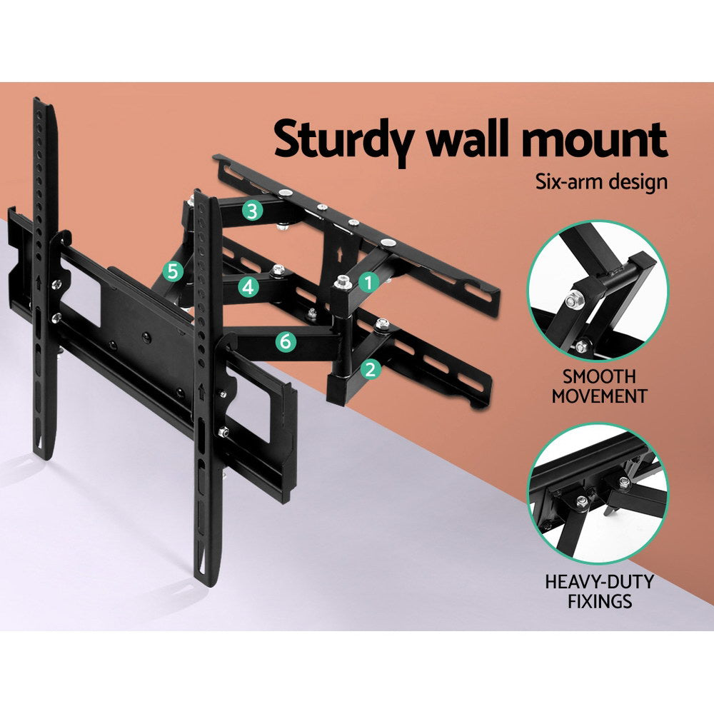 Artiss TV Wall Mount Bracket for 23"-55" LED LCD Full Motion Dual Strong Arms-4